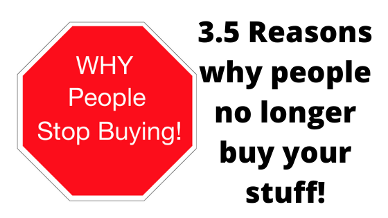 Why people stop buying